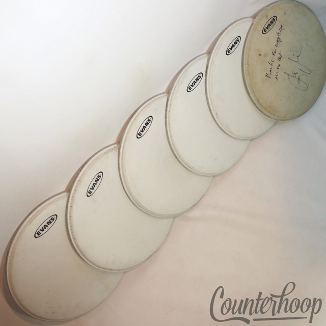 Evans 4x 14" Genera G1 Coated Snare/Tom Drum Batter Heads USA* — main photograph