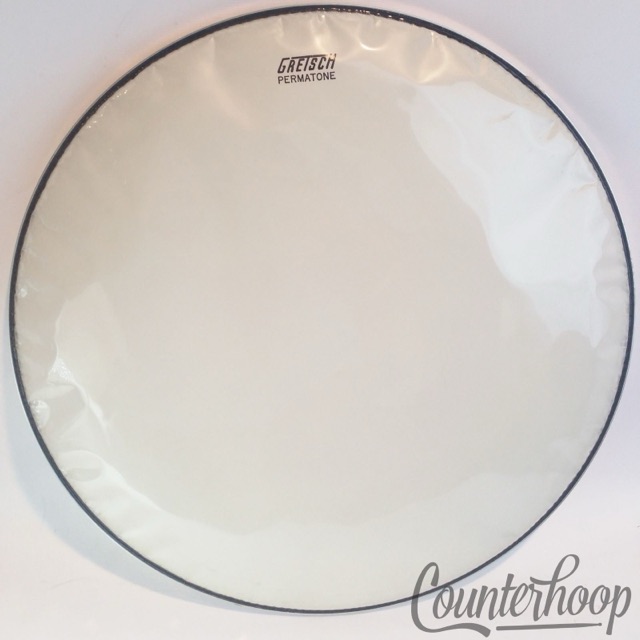 Gretsch 14" Clear Resonant Snare Drum Head Thin Permatone USA RB Vintage 60s* — main photograph