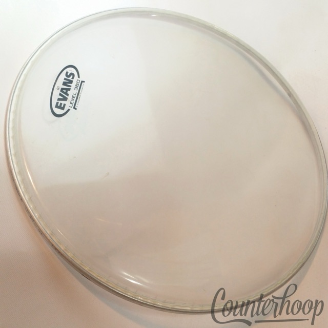 Evans G1 13" Tom Drum Head Clear Level 360 1-Ply USA Batter/Resonant* — main photograph