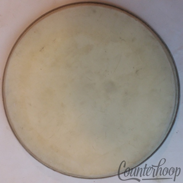 Rogers 12" Tom Drum Head Vintage 60s Weather King A-1 Cleveland Holiday USA* — main photograph