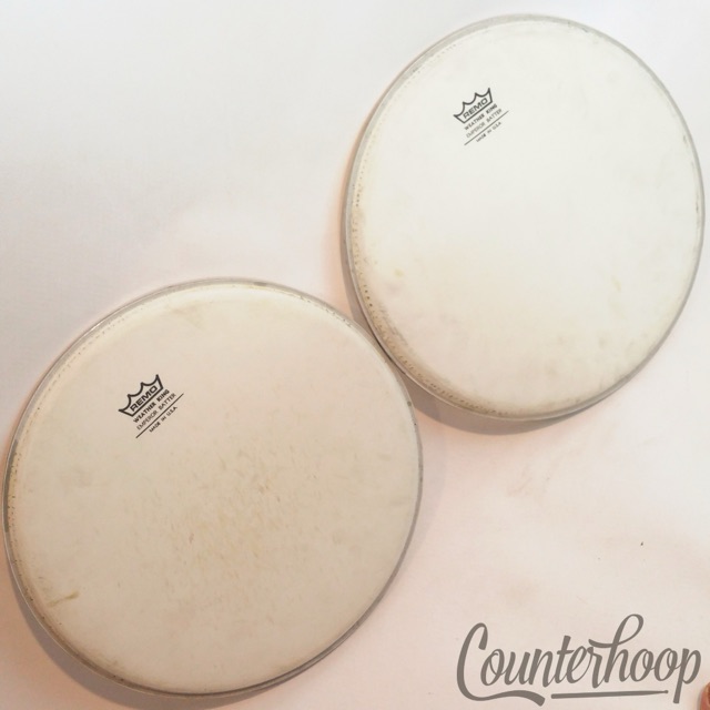 Remo 2x 11" Tom Drum Heads Coated Emperor Batter 2-Ply Thick Made In USA* — main photograph