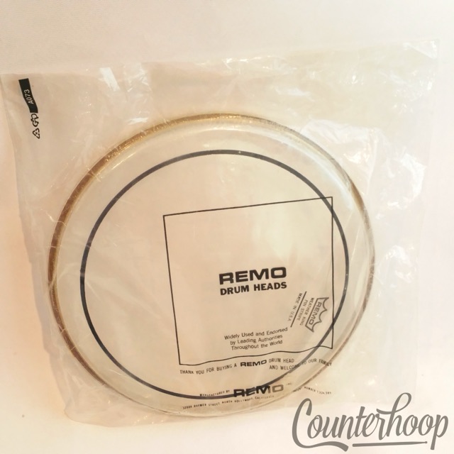 Remo 10" Tom Drum Head Pinstripe Batter/Resonant Clear Pin Stripe Weather King* — main photograph