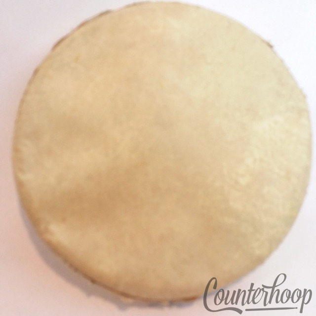 Vintage 6 7/8" Calf Skin Bongo Drum Head 50s Latin Hand Percussion USA* — main photograph