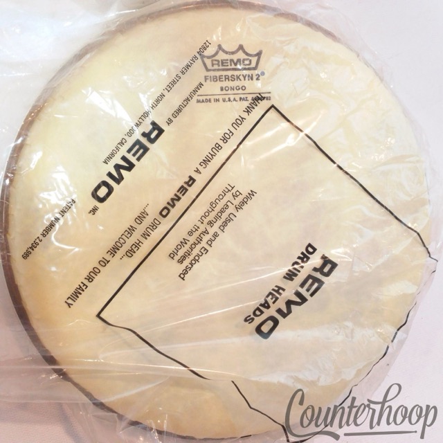 Remo 9" Fiberskyn 2 50907LP NOS Bongo Drum Head In Original Plastic  USA* — main photograph