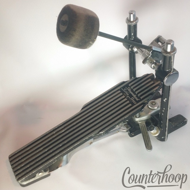 Slingerland Super Speed Bass Drum Pedal Vintage 60s Solid Footboard Niles USA* — main photograph