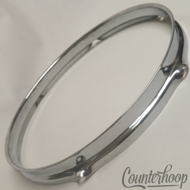 Rogers 12" Tall-Boy Tom Drum Rim/Hoop 6-Hole 1 5/16" Holiday 60s Cleveland USA* — main photograph