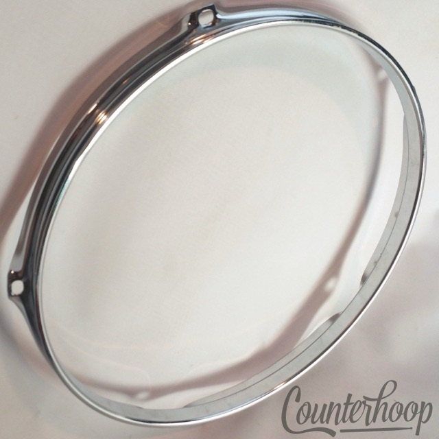 Pearl/Ludwig Style 12" Tom Drum Rim/Hoop 5-Hole Batter/Resonant Triple Flange* — main photograph