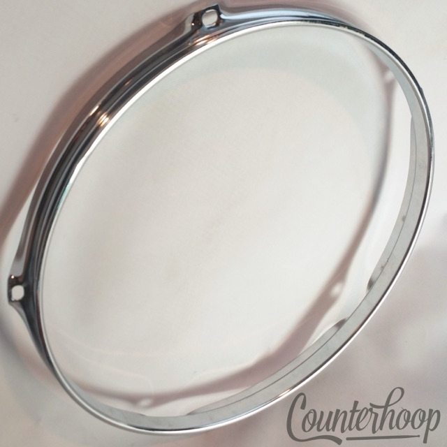 Pearl/Ludwig Style 12" Tom Drum Rim/Hoop 5-Hole Batter/Resonant Triple Flange* — main photograph