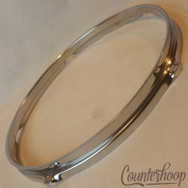 Pearl/Ludwig Style 12" Tom Drum Rim/Hoop 5-Hole Batter/Resonant Triple Flange* — main photograph