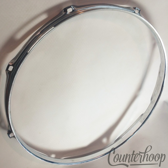 Pearl 13" Snare Drum Rim/Hoop Triple Flange Chrome 8-Hole Resonant Side Gates* — main photograph