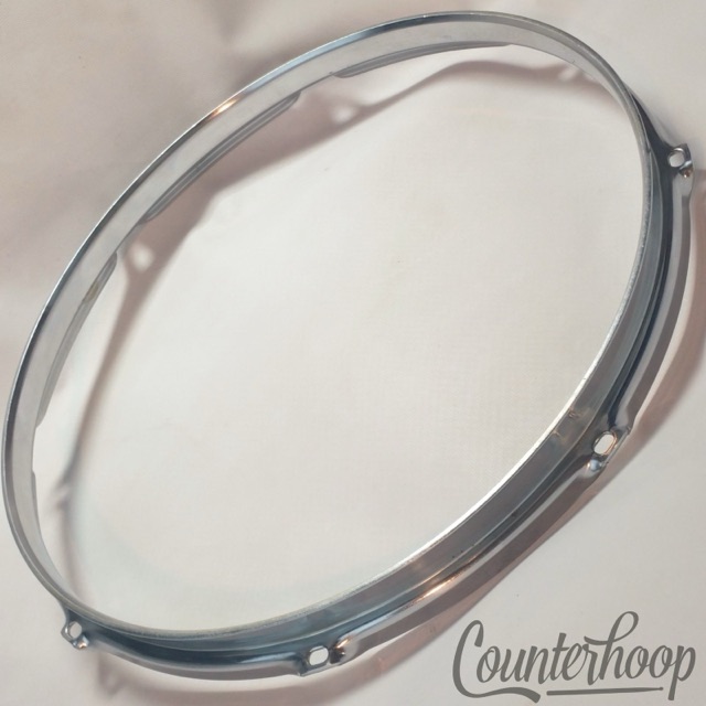 Ludwig 14" Rim/Hoop 8-Lug-Hole Snare/Floor Tom Drum Batter/Resonant Vintage 60s — main photograph