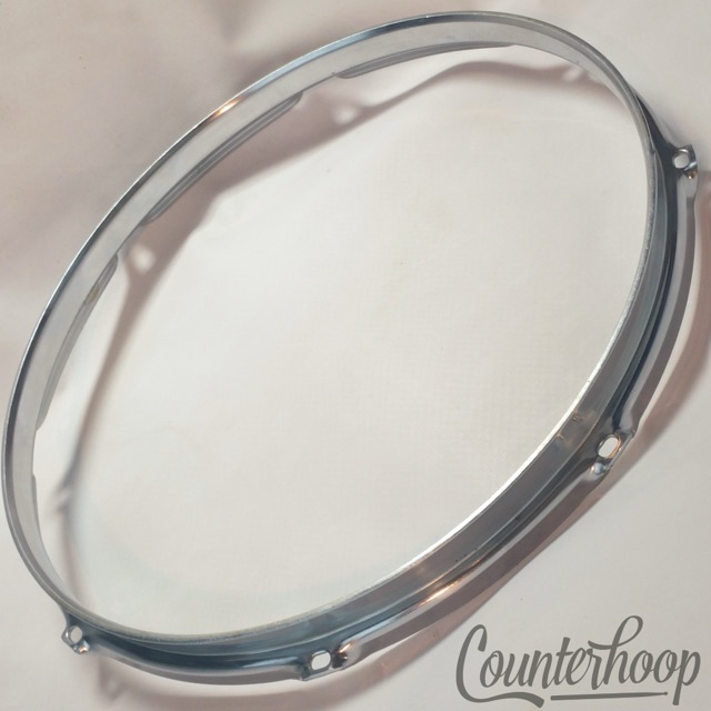 Ludwig 14" Rim/Hoop 8-Lug-Hole Snare/Floor Tom Drum Batter/Resonant Vintage 60s — main photograph