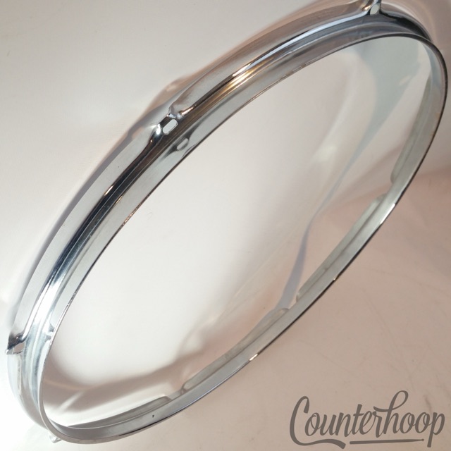 Rogers 16" Floor Tom Drum Batter/Resonant Rim/Hoop 8-Lug Vintage 60s Powertone* — main photograph