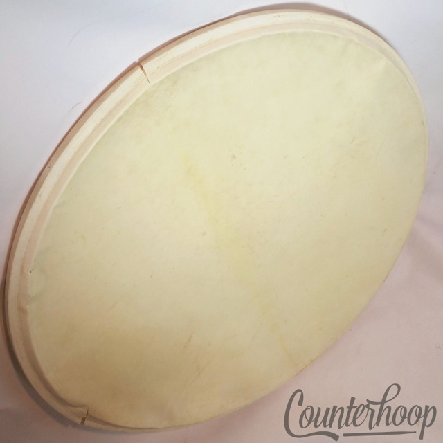 Gretsch 22"Broadkaster Calf Skin Bass Drum Head Vintage 40s Professional Quality — main photograph