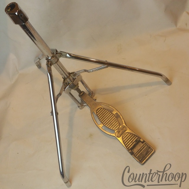 Ludwig Hercules Hi-Hat Stand Tripod Base Part Tube-Leg Chrome Vintage 70s USA* — main photograph