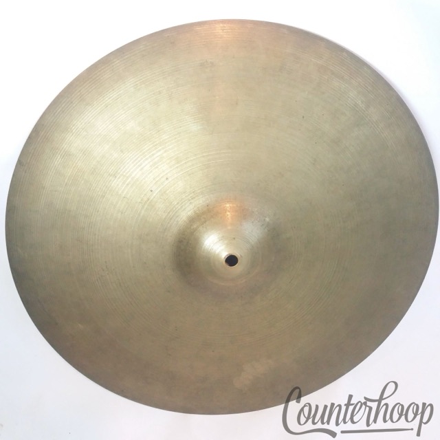 Zildjian 18" Crash Cymbal 50s 1360g Thin B20 Avedis A Vintage Turkish USA* — main photograph