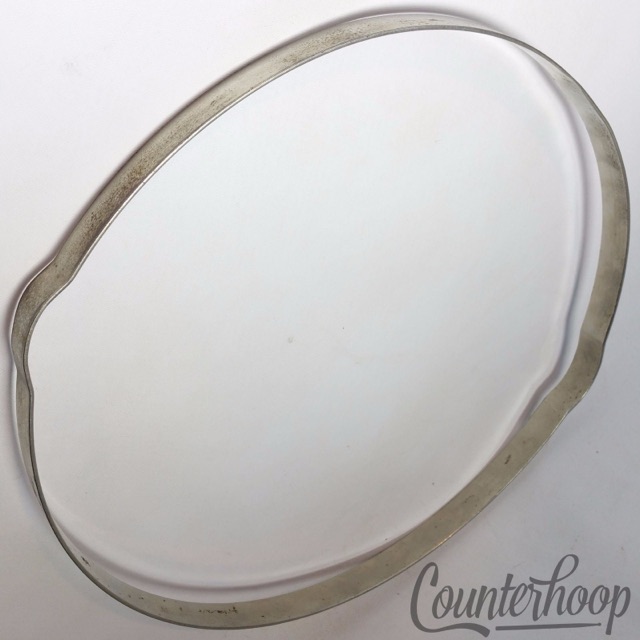 Ludwig 13"Snare-Side Resonant Drum Rim/Hoop Nickel Vintage 10s Stick-Chopper USA — main photograph