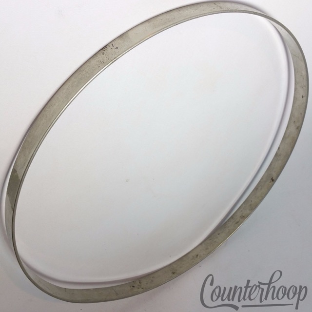 Leedy 13"Snare Batter/Tom Resonant Drum Rim/Hoop Nickel Vintage10s Stick-Chopper — main photograph
