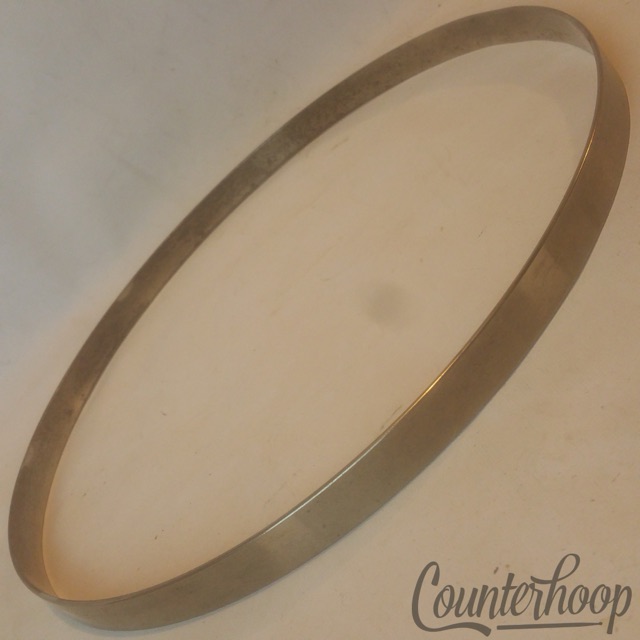 Leedy 13"Snare Batter/Tom Resonant Drum Rim/Hoop Nickel Vintage10s Stick-Chopper — main photograph