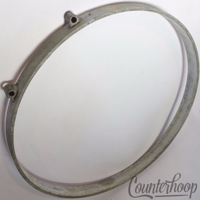 Slingerland 13" Timbale Drum Rim/Hoop Heavy 2lb 3oz 15/16" Vintage 50s Leedy USA — main photograph