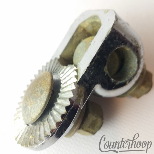 Ludwig L-Arm Holder Ratchet Rail Mount Part/Double Tom Drum Vintage 60s-70s USA — main photograph