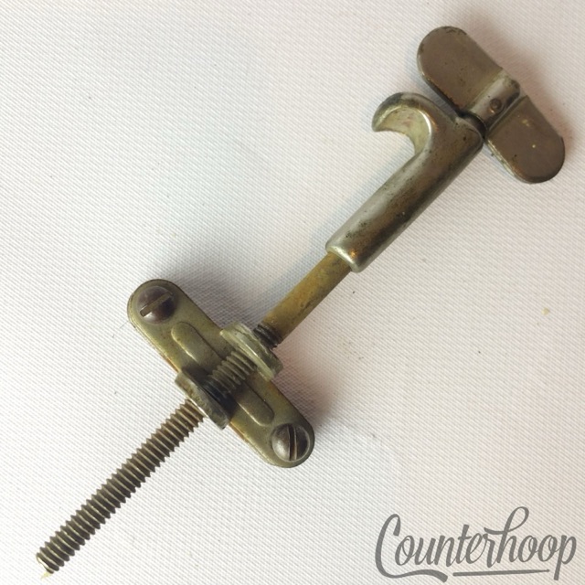 Leedy Strainer Vintage 10s Snare Drum Tensioner Wood-Hoop-Mount 3 3/4" Rod USA* — main photograph