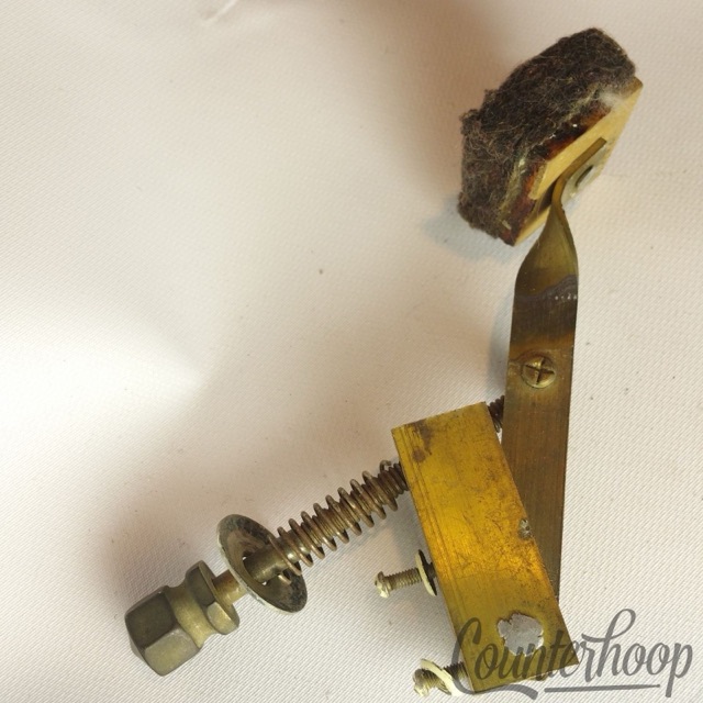 Early American Vintage 30s Internal Snare/Tom Drum Muffler Nickel Hex-Knob USA* — main photograph