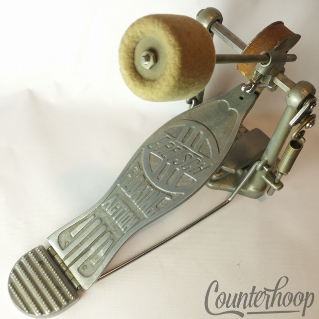 Gretsch Floating Action Bass Drum Pedal+Beater Vintage 50s-60s Broadkaster USA* — main photograph