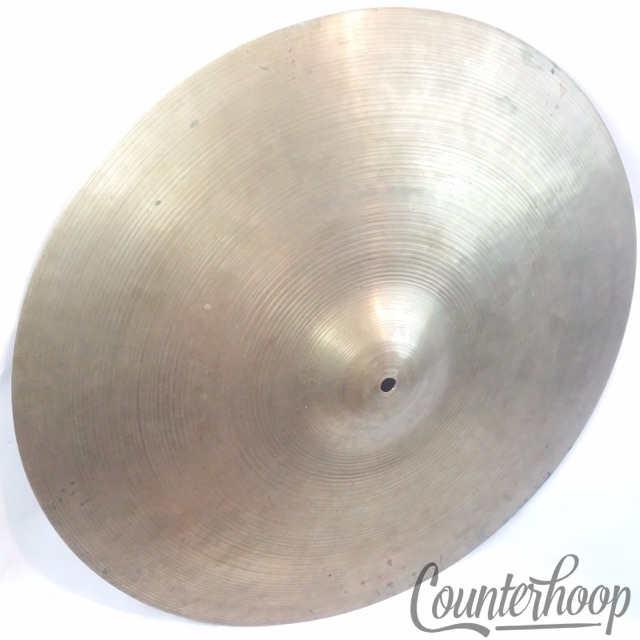 Zildjian 40s 19" Thin Ride/Crash Cymbal 1890g Wobbly Vintage B20 Avedis Jazzy* — main photograph