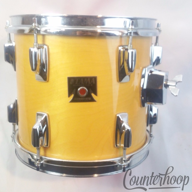 Tama Superstar 10x9" Tom Drum Vintage 80s Japan Super Maple 6ply 9mm 100% Birch — main photograph