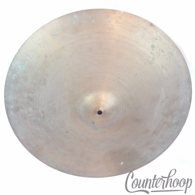 Zildjian 20" 50s Paper-Thin Crash/Ride Cymbal Wobbly 2030g Vintage B20 Avedis* — main photograph