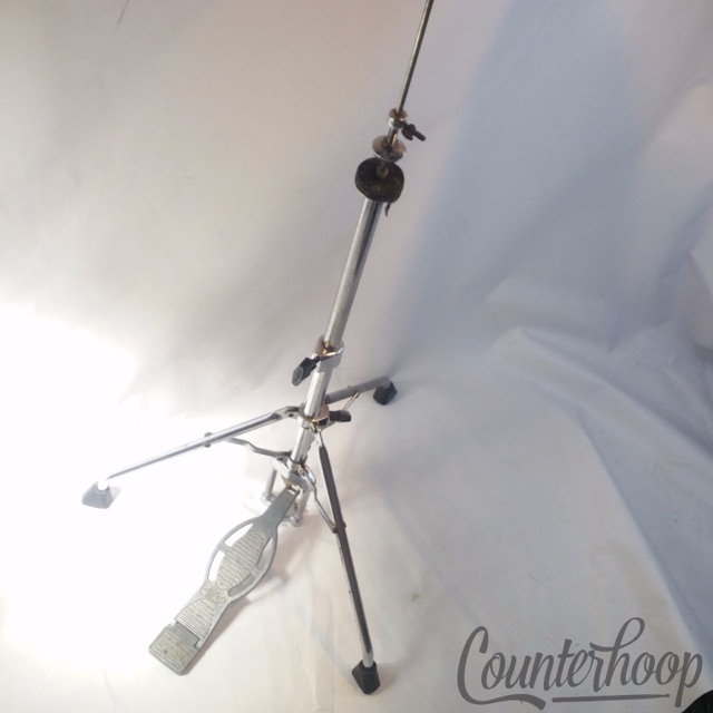 Ludwig Hercules Hi-Hat Cymbal Stand Spur-Lok Chicago Vintage 70s Tube-Leg Tripod — main photograph