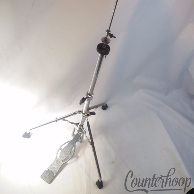 Ludwig Hercules Hi-Hat Cymbal Stand Spur-Lok Chicago Vintage 70s Tube-Leg Tripod — main photograph