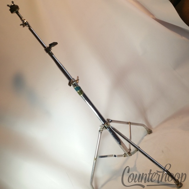 Ludwig Hercules Straight Crash/Ride Cymbal Stand Metal Feet Tube USA Vintage 70s — main photograph