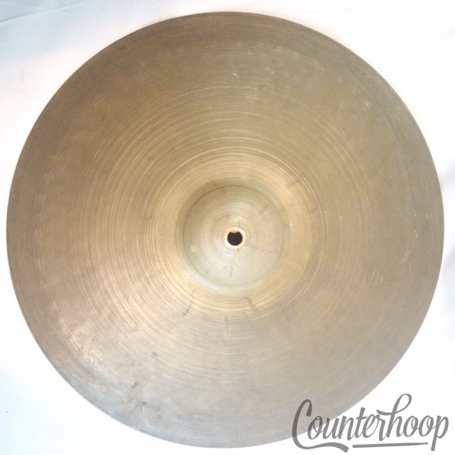 Zildjian 15 1/8"Hi-Hat Bottom Cymbal 1480g Turkish USA B20 Vintage 50s Avedis A — main photograph