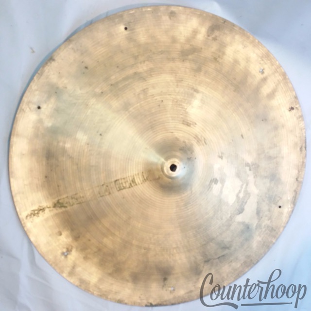 Zildjian 20 1/4"Pang Paper-Thin Crash/Ride Cymbal 1770g Vintage B20 Avedis Swish — main photograph