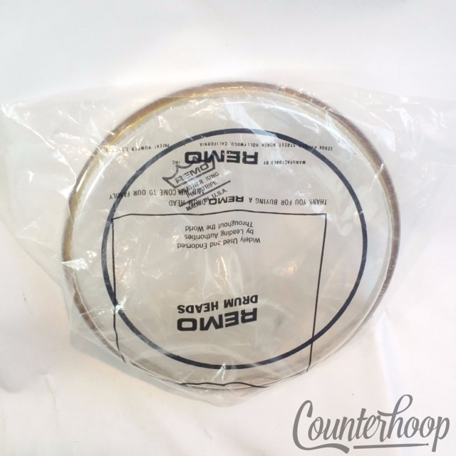 Remo 8" NOS Tom Drum Head Pinstripe Batter/Resonant Clear Weatherking Pin Stripe — main photograph
