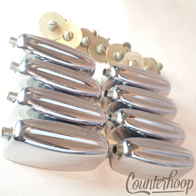 Rogers 8x Bread&Butter Lugs Bass Drum Ridged Vintage Holiday Cleveland 60s B&B* — main photograph