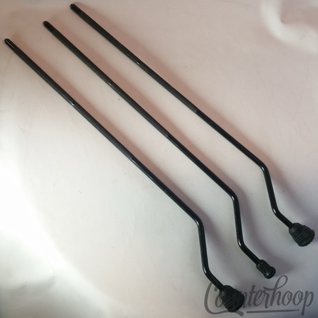 Pearl 3x 21" Floor Tom Drum Legs 14,16,18" Black Powdercoat Parts Hardware Set* — main photograph
