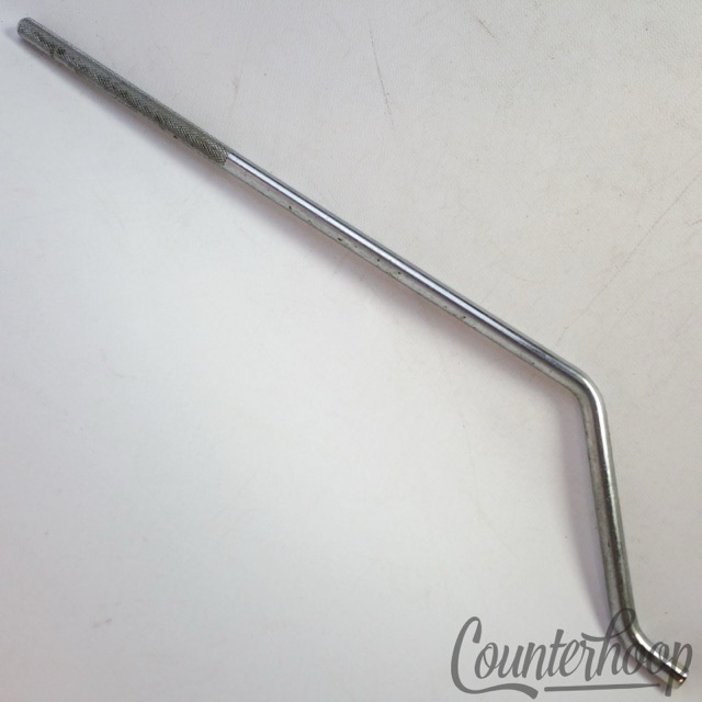 Slingerland 16" Floor Tom Drum Leg Chrome Cross Knurling Vintage 60s 18.20" — main photograph