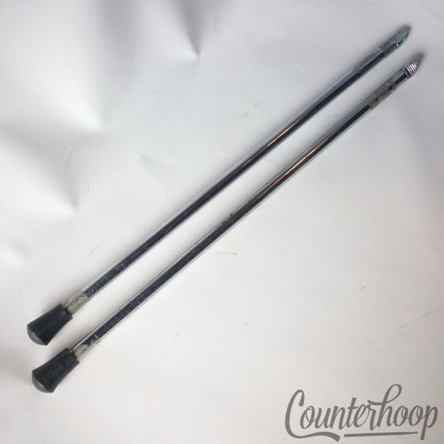 Gretsch Straight Bass Drum Spurs Long Chrome Disappearing  Vintage 60s RB USA* — main photograph