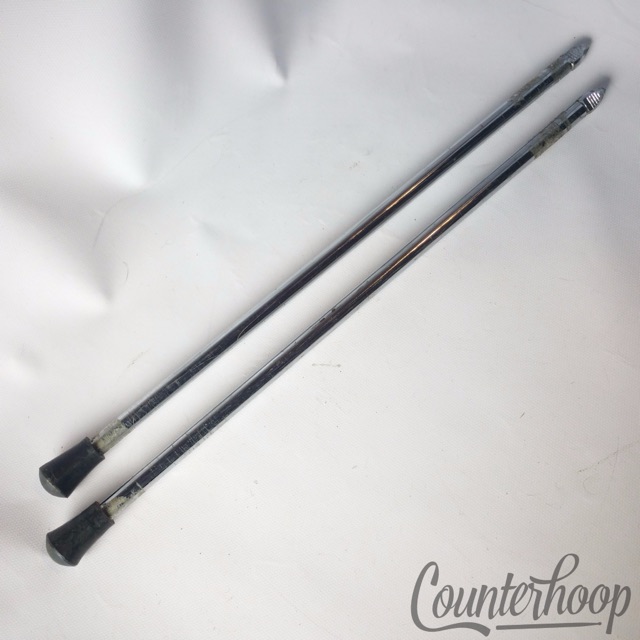 Gretsch Straight Bass Drum Spurs Long Chrome Disappearing  Vintage 60s RB USA* — main photograph