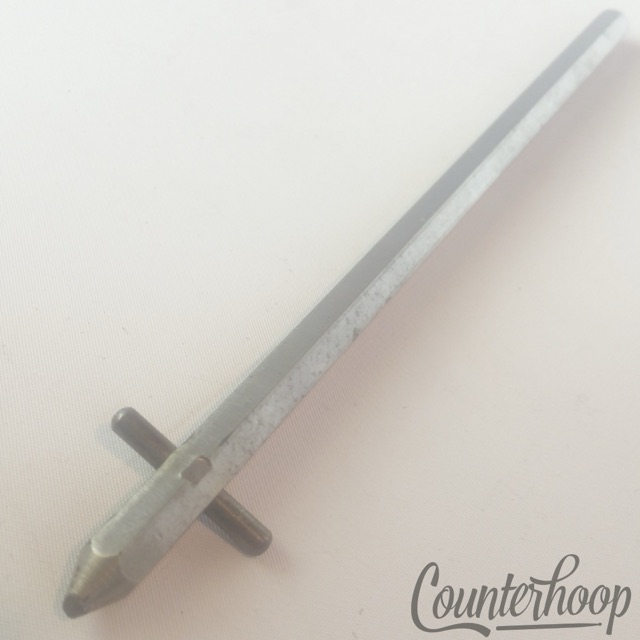 Rogers Hex Spur Bass Drum Leg Chrome Holiday Cleveland Short Spike Vintage 60s* — main photograph