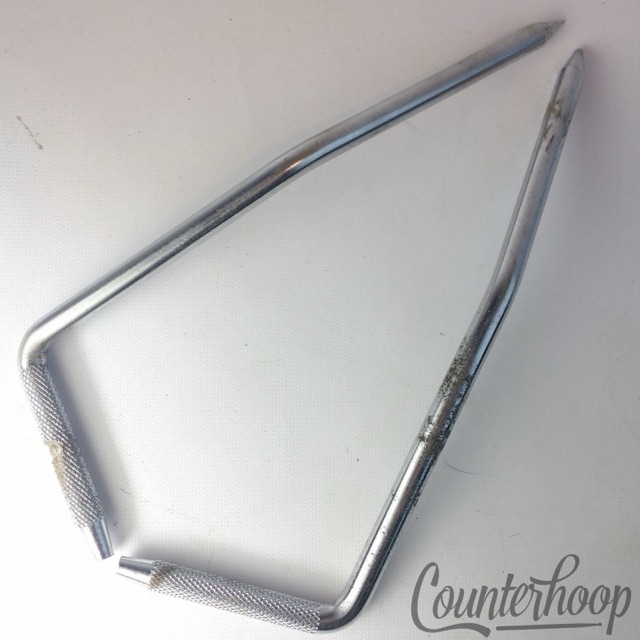 Ludwig Folding Bass Drum Spurs Chrome Gull-Wing Super Classic Vintage 60s USA* — main photograph