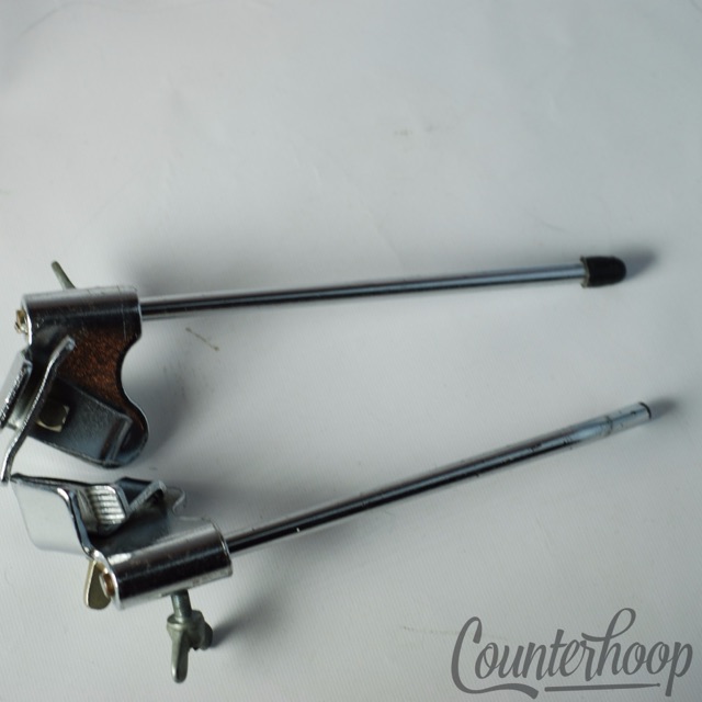 Pearl Clamp-On Bass Drum Spurs Vintage 60s Slingy-Style Adjustable Length Legs* — main photograph
