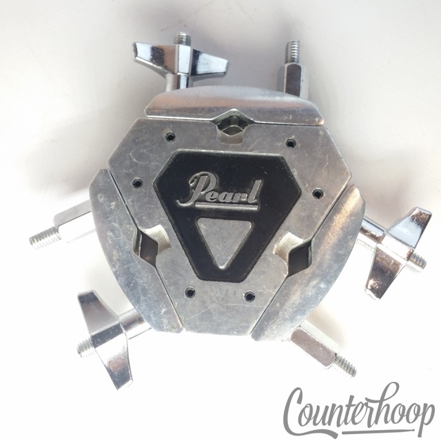 Pearl 3-Way Triple Multi-Clamp Adjustable Mount Drum/Cymbal Stand Heavy Duty* — main photograph