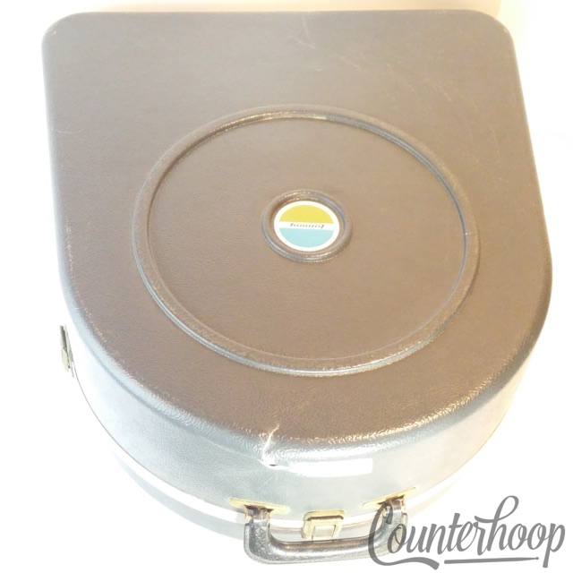 Ludwig Snare Drum Hard Shell Case 14"x6.5" or 5"+Stand/Practice Pad/Sticks 70s* — main photograph