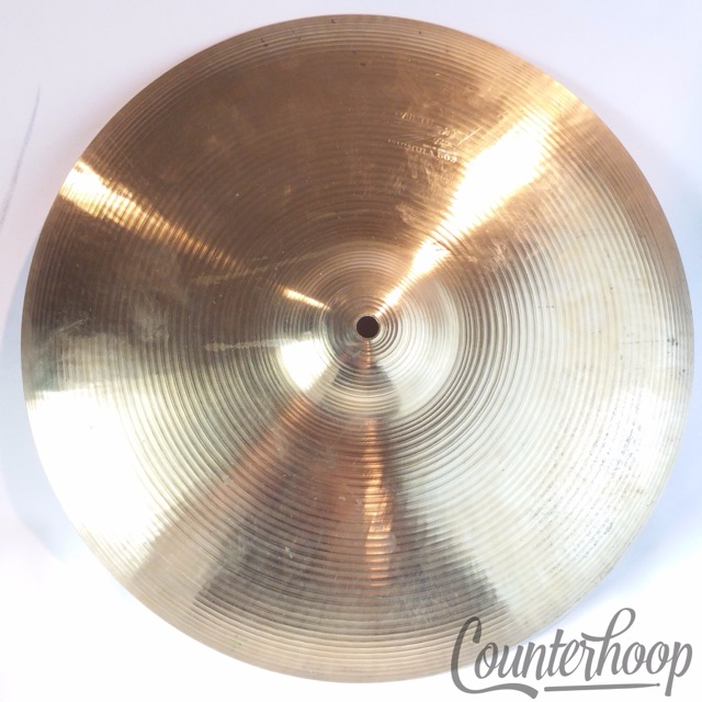Paiste 602 15" Hi-Hat/Crash Cymbal Pre-Serial Vintage 60s Hand Hammered 1180g* — main photograph