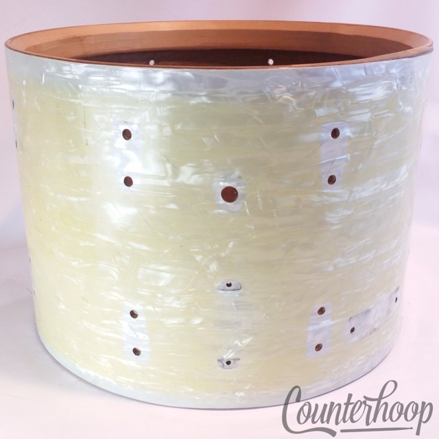 Ludwig 14x10" Drum Shell WMP 50s WFL Marching/Snare Tom 3-Ply African Mahogany* — main photograph