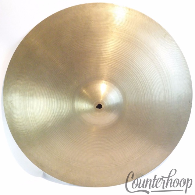 Zildjian 20" 50s 2090g Ride Cymbal Thin Crash Hand Hammering Wobbly Avedis A USA — main photograph